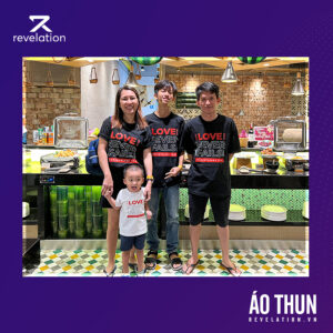 set áo thun gia đình