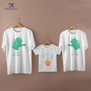 set áo thun gia đình