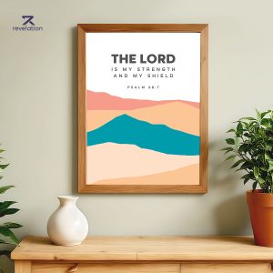 tranh lời chúa, The Lord is my strength