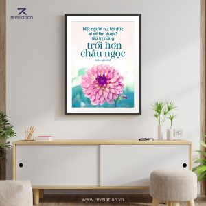 tranh kinh thánh người nữ tài đức