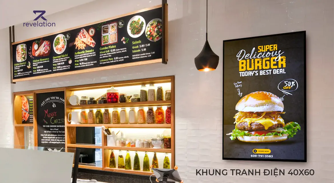 khung tranh điện 40x60