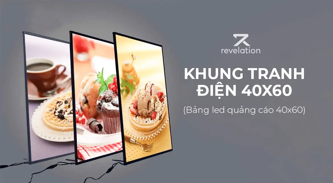 khung tranh điện 40x60