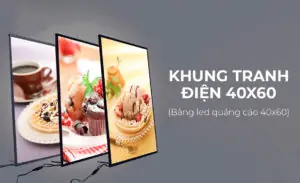 khung tranh điện 40x60