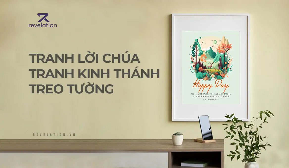 Tranh lời Chúa, tranh kinh thánh treo tường