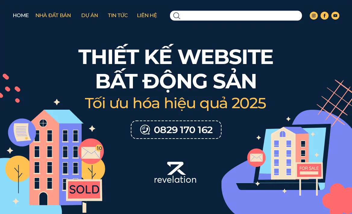 Thiết kế website bất động sản – Tối ưu hóa hiệu quả 2025